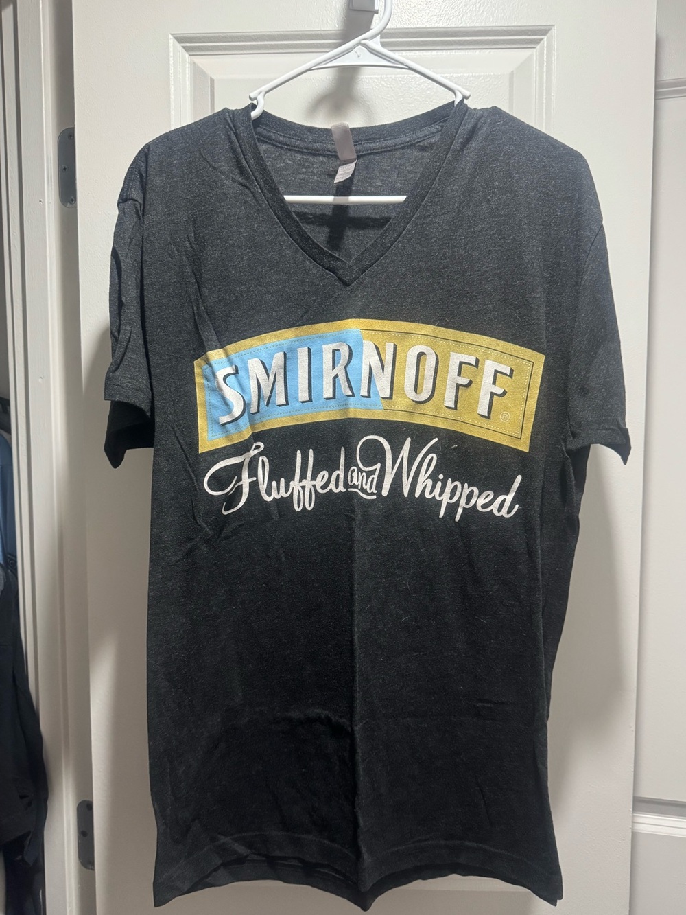 Smirnoff 'Fluffed and Whipped' V-Neck T-Shirt